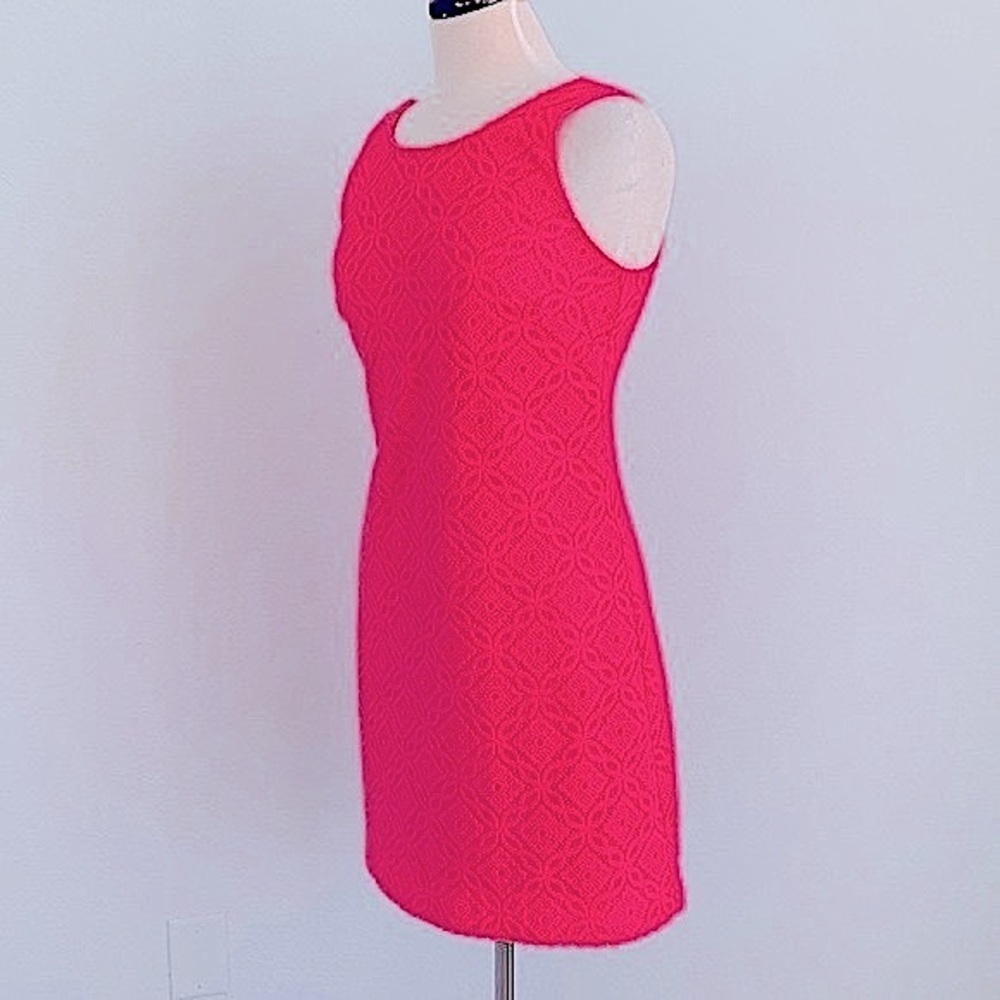 Lilly Pulitzer Callie Trellis Knit Lace Shift Dress - Picture 7 of 16